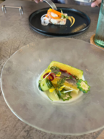 シェフ自慢の前菜『テリーヌ』