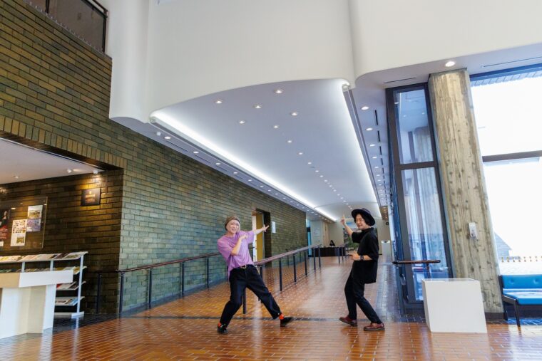 いざ館内見学へ！