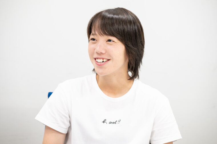 「チームメイトと笹川流れに行ってBBQをしたり海に入ったりしました」とアルビレックス新潟レディースの富岡千宙選手