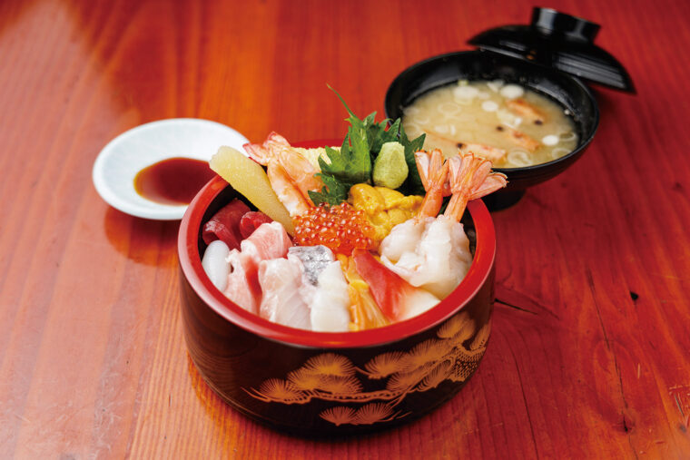 すし道楽 塩沢本店の『特上道楽チラシ』（2,409円）