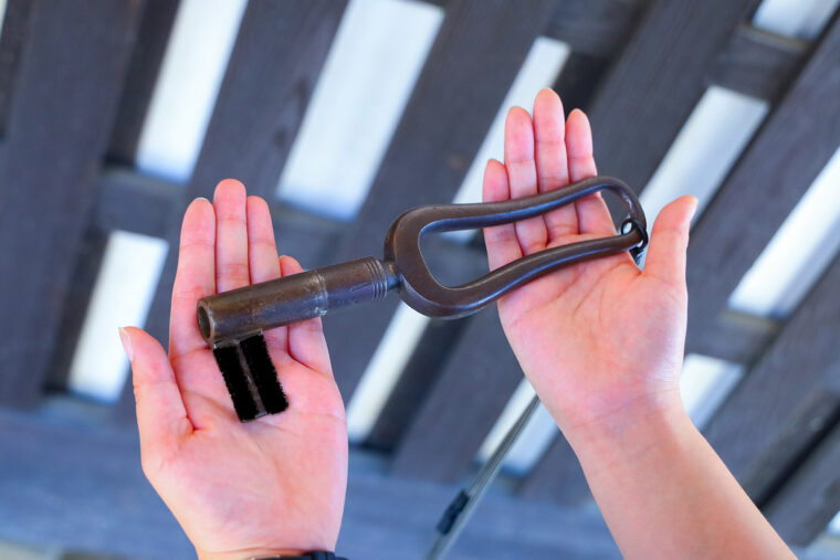 こ、これが鍵…!?　重すぎる