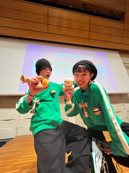 けん玉パフォーマーNowa＆KT