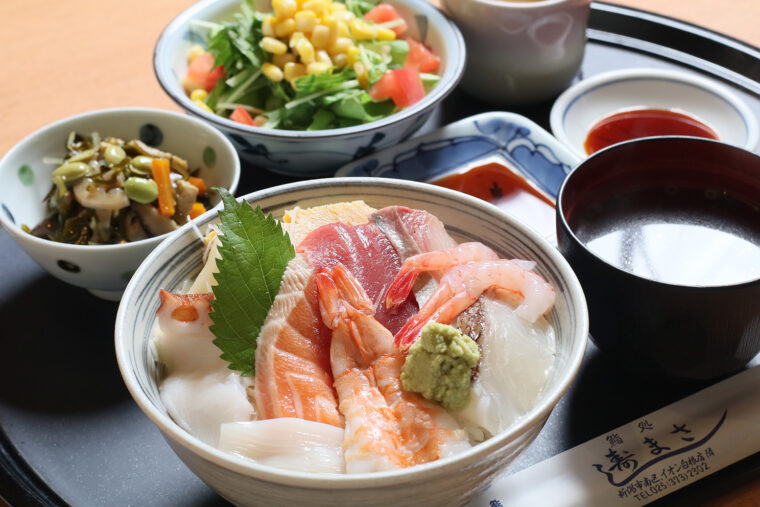 『越後すし丼セット』（1,480円）