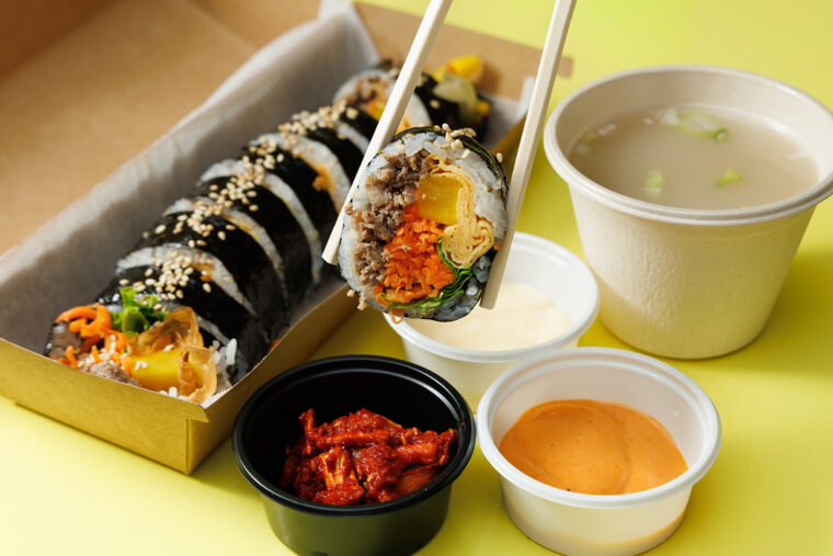 『プルコギキンパセット』（1,200円）