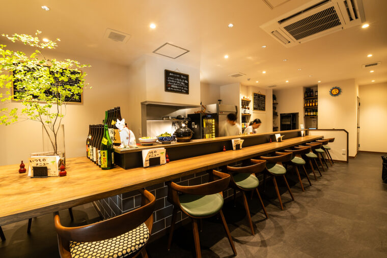 お酒とごはん たのしげ 店内