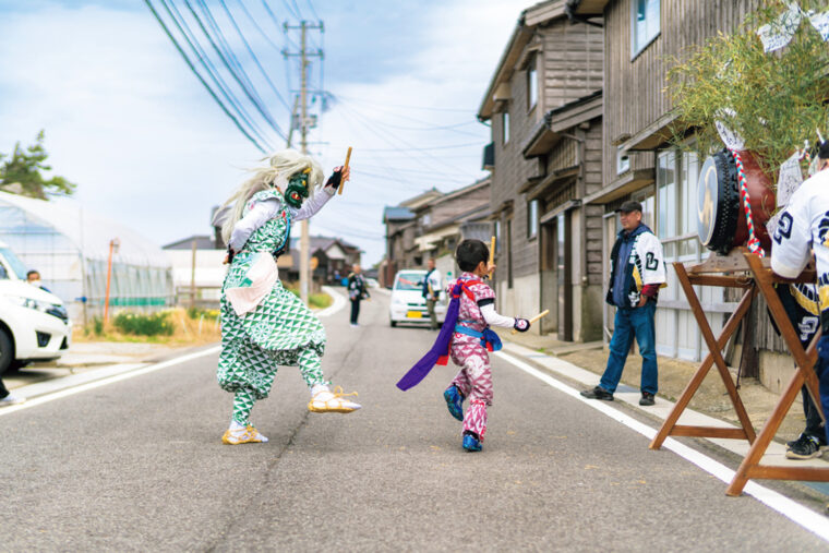 五穀豊穣を祈る「鬼太鼓」