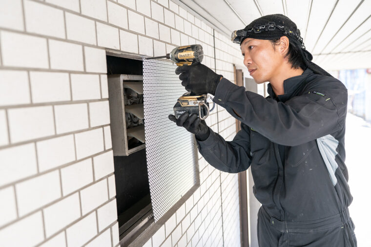害虫・害獣駆除のスペシャリスト 深井官さん