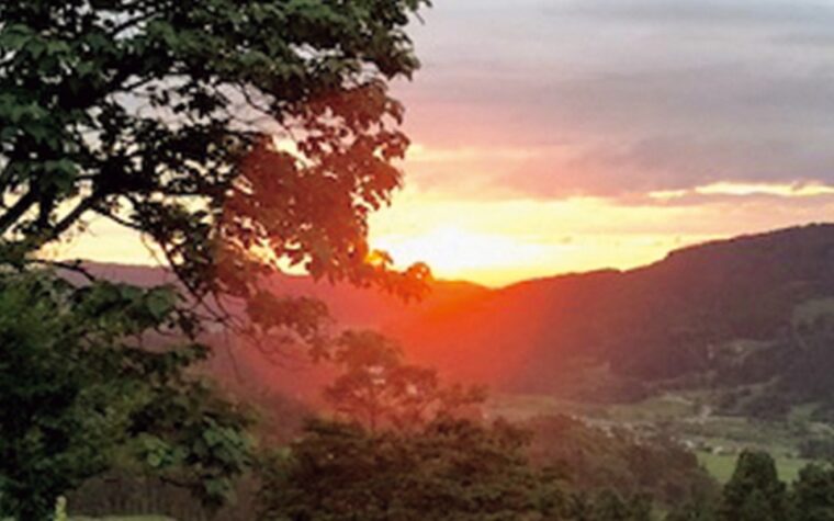 糸魚川市・東塚の棚田にて