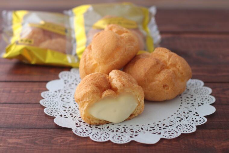 とろとろのカスタードクリームがたっぷり！