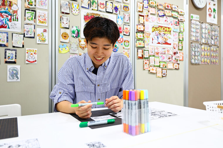 はじめてのコピックマーカーにわくわく