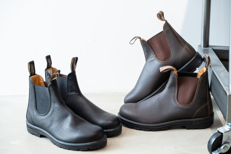 BLUNDSTONEのサイドゴアブーツ31,900円（税込）。ブランドストーンは、オーストラリアのタスマニア島で創業されたシューズブランド