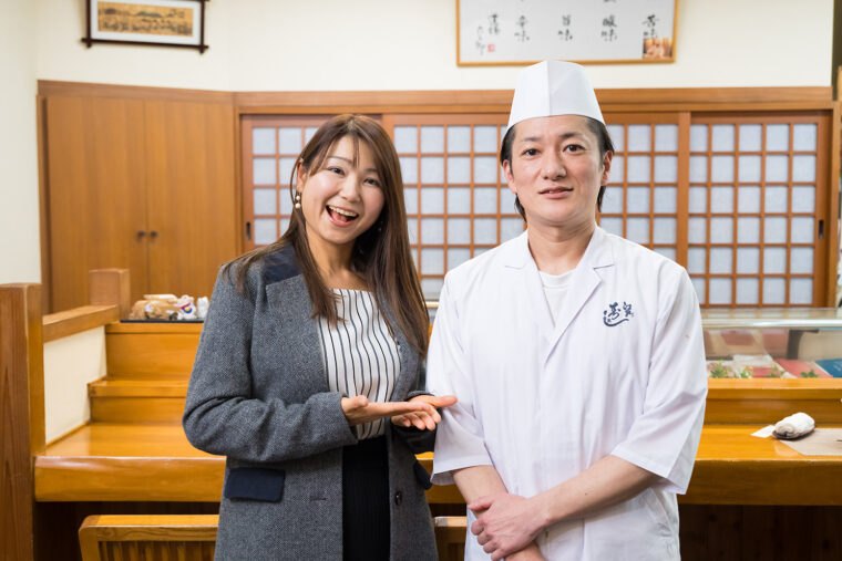 高野さんと店主の樋口さん