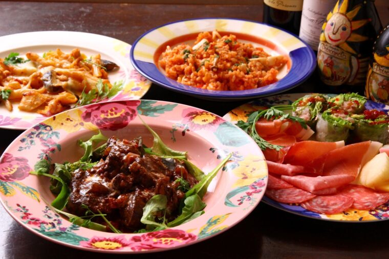 ※写真は「忘新年会おすすめコース」より一部紹介