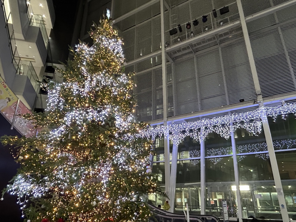 NEXT21クリスマスイルミネーション】古町の夜を彩る恒例の