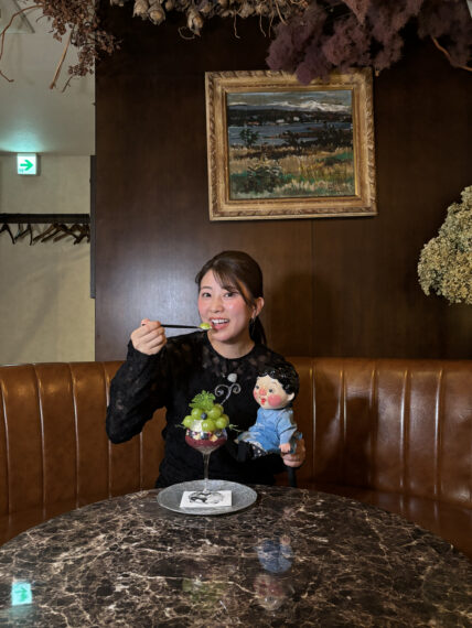 モデル：三石佳那（みついしかな）／BSNテレビ毎週土曜12：10〜放送中「土曜ランチTV なじラテ』出演中