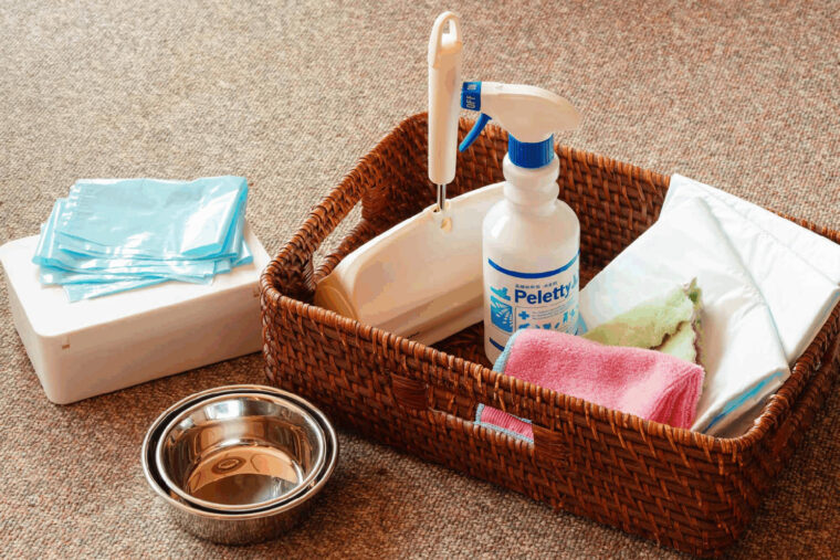 ペット用のアメニティが充実