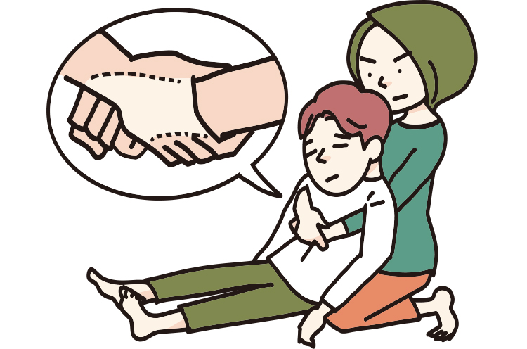 腹部突き上げ法