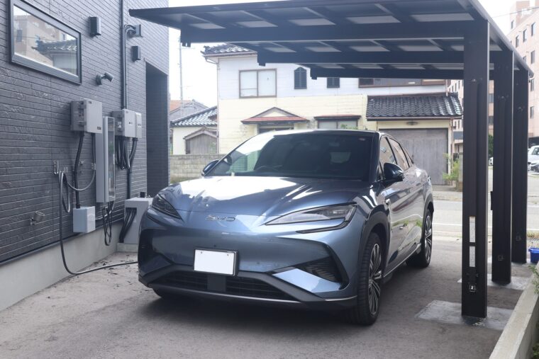 EVが蓄電池替わりとなる