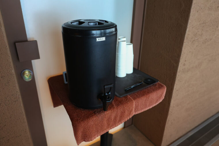 たくさん汗をかくので水分補給は忘れずに！