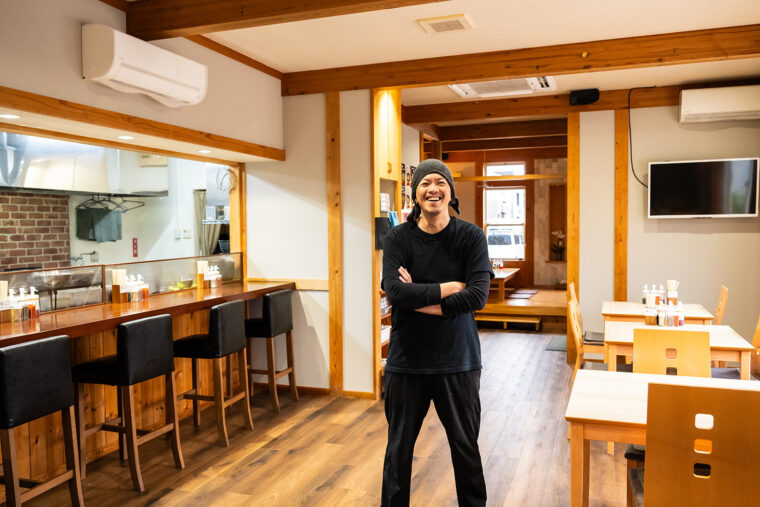 「意外と『麻婆めん』も人気なんですよ。ぜひ食べて欲しいです」と店主の早川篤さん