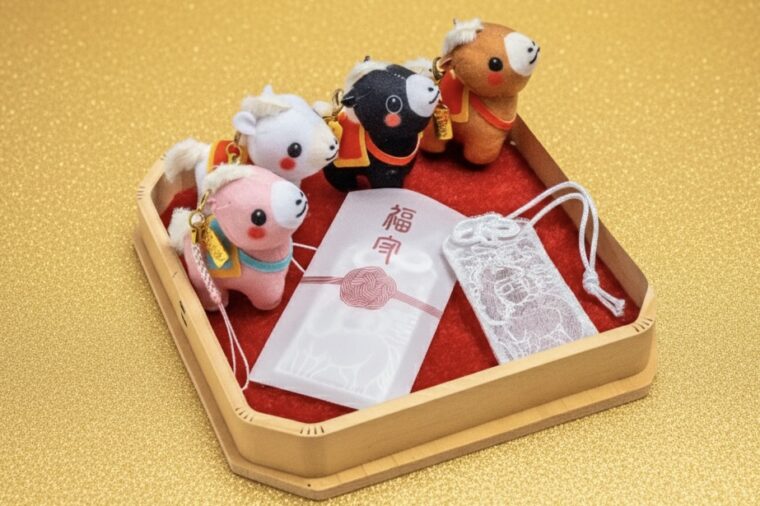 『ぬいぐるみ守』と『福守』（初穂料 各1,000円）