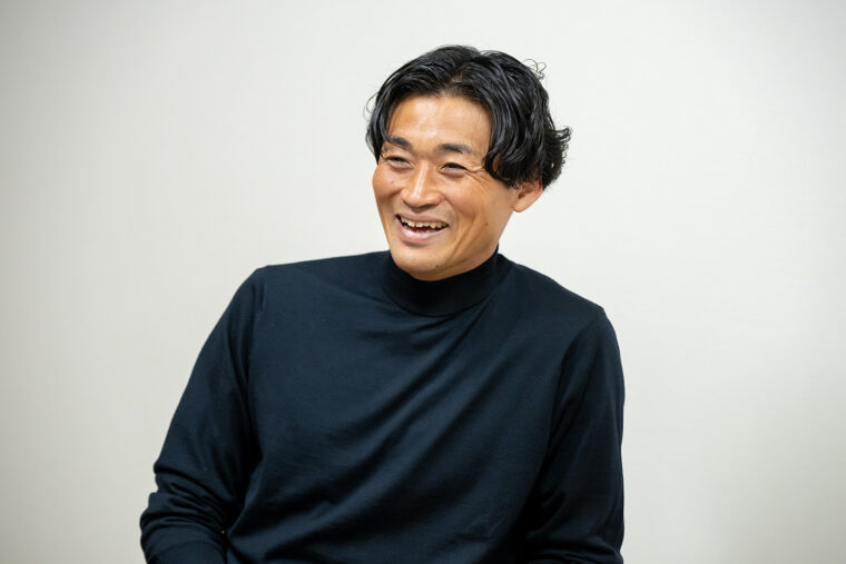 「先のことは特に考えていなくて、今はサッカーに集中しています」とアルビレックス新潟の千葉和彦選手