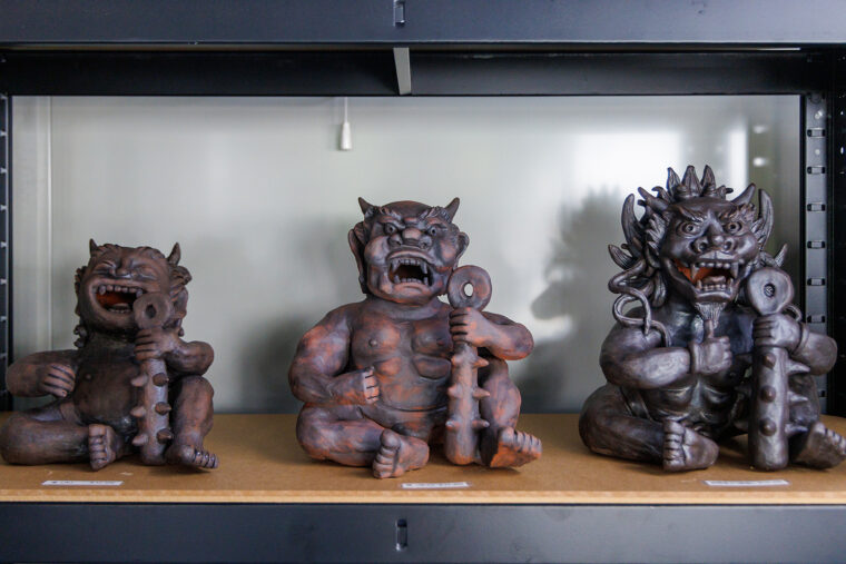 新店・鬼形商會 ONIGATA-BASE】作家に教わりながらシーサー作り体験を