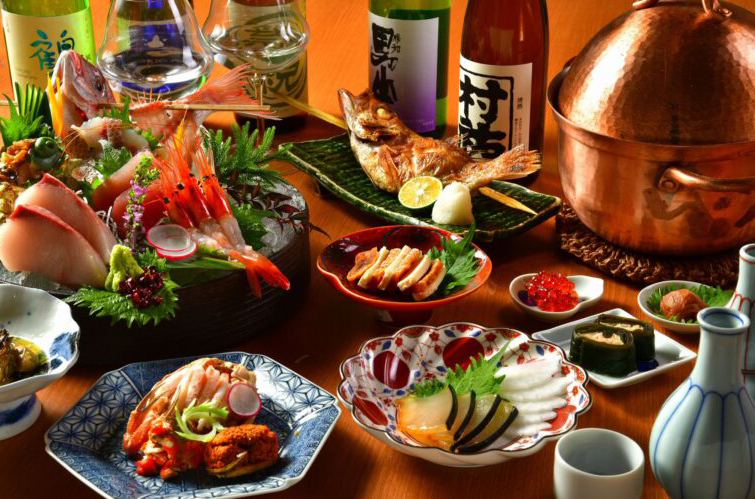 越佐の旬と美酒 海老の髭