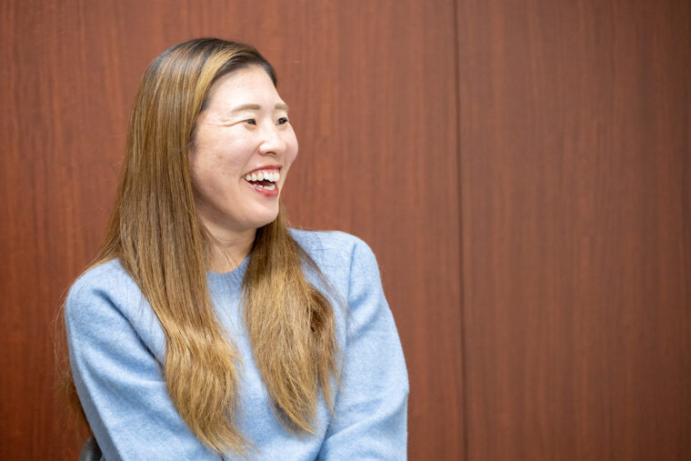 「膝が大丈夫な限り、サッカーは続けていたいと思っています」とアルビレックス新潟レディースの川村優理選手