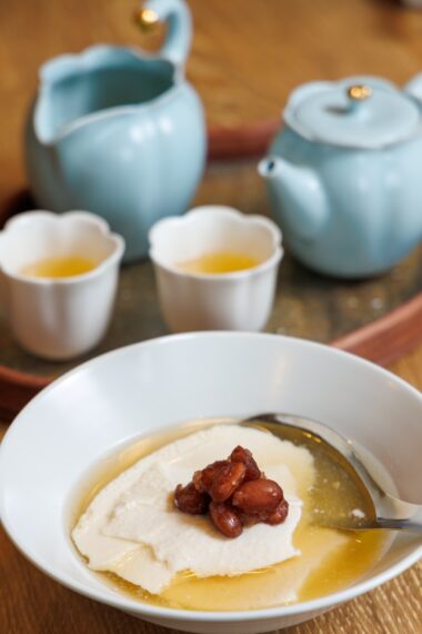 なめらかな『手工豆花』（650円）