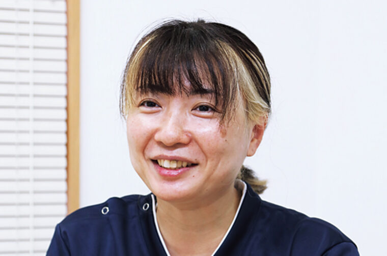 介護職員・竹内智子さん