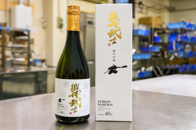 主役となる地酒『越後武士』