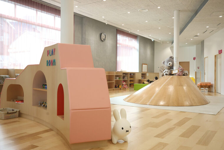 1F・みんなの広場。写真は子育て広場