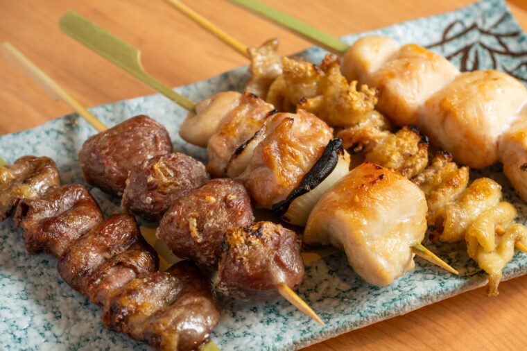 『おまかせ串盛り5本』（1,089円）