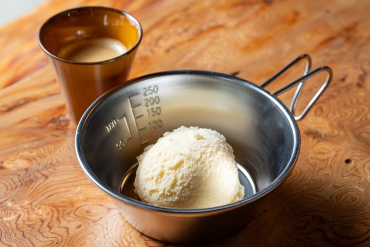 caféたけだや『アフォガート』