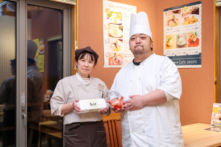 「大寒卵は、古くから滋養が豊富とされ、金運アップの効果が体に宿ると言われているんですよ！」