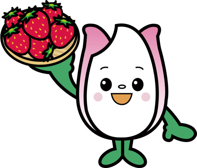 新潟市食育・花育推進キャラクター 「まいかちゃん」
