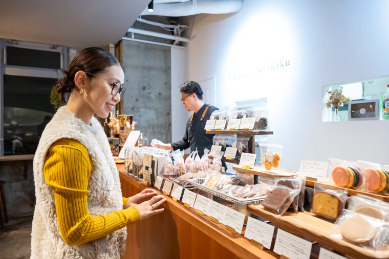 焼菓子も豊富。ちょっとした手土産にもぴったり