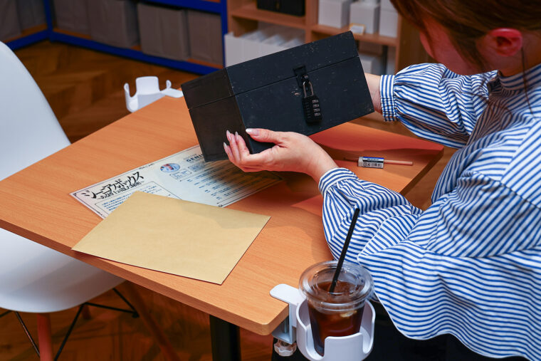 約40種類ある『カフェ謎』（300円〜）は初心者におすすめ