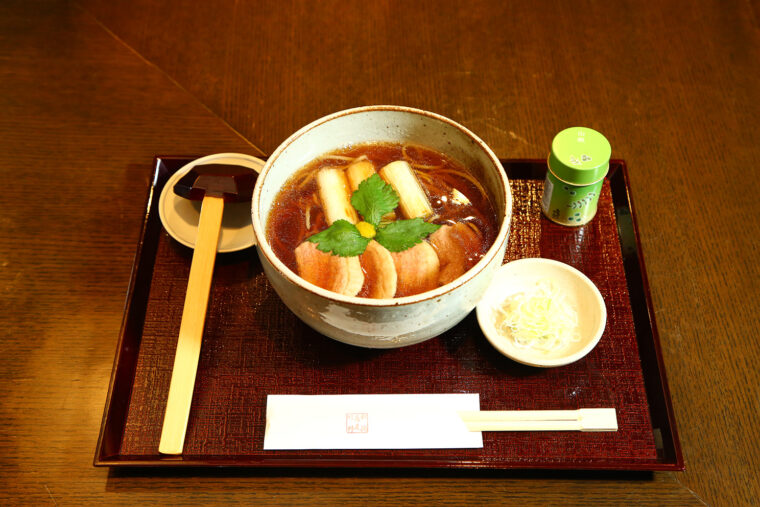 『鴨南蛮そば』（1,700円）