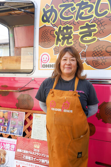 「道の駅胎内近くの越後胎内観音像への参拝がてら立ち寄り購入してくださる方もいらっしゃいます」