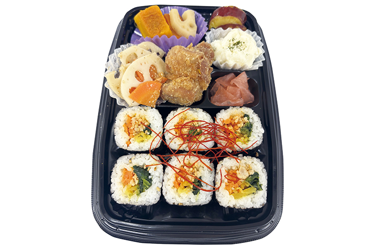 野菜が摂れるキンパ風弁当