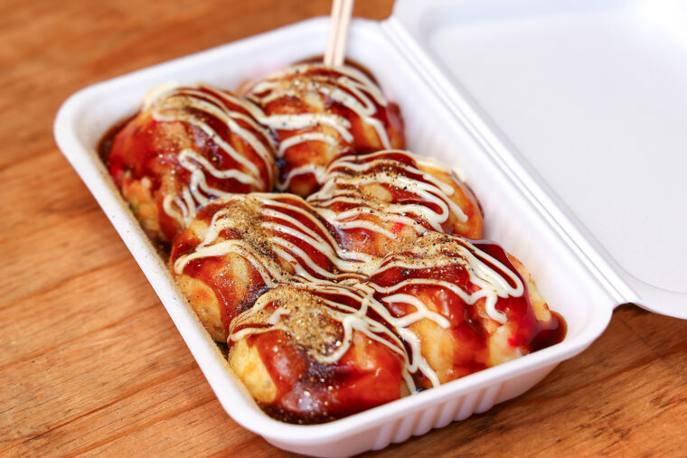 『たこ焼き』（6個入り500円）