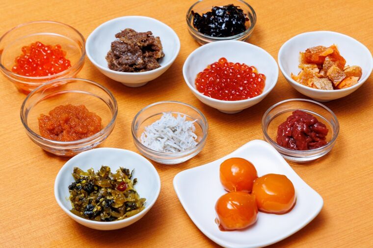 キングサーモンや筋子など、極上の具材を使用しています