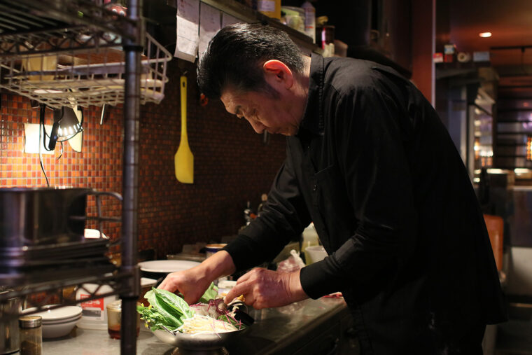 「日本人好みの味わいに仕上げています」と津野さん　