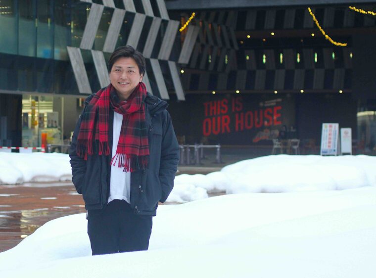 ながおかウィンターフェスの総合プロデューサー・大森政尚さん