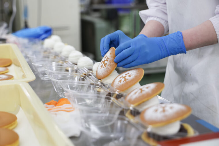 やさしく皮を乗せれば、完成！