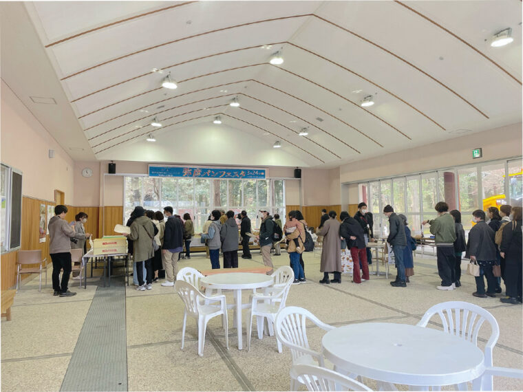 今年で3回目を迎える弥彦パンフェスタ。こちらは昨年の様子