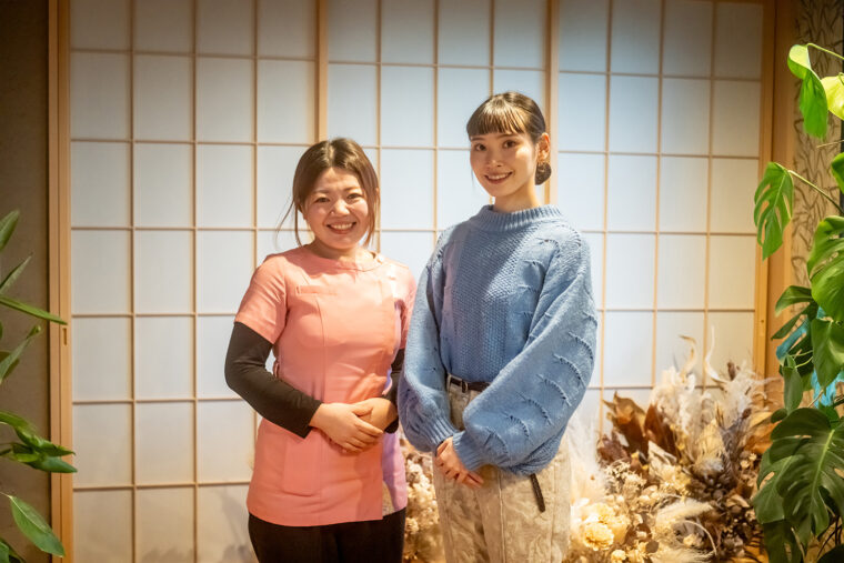 「目の奥がポッと開く感じです！」と春木さん