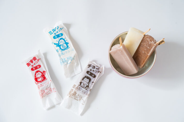 『アイスキャンデー』（1本60円）
